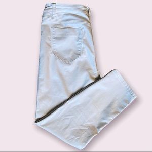 Kenneth Cole cropped white jeans | Size 8